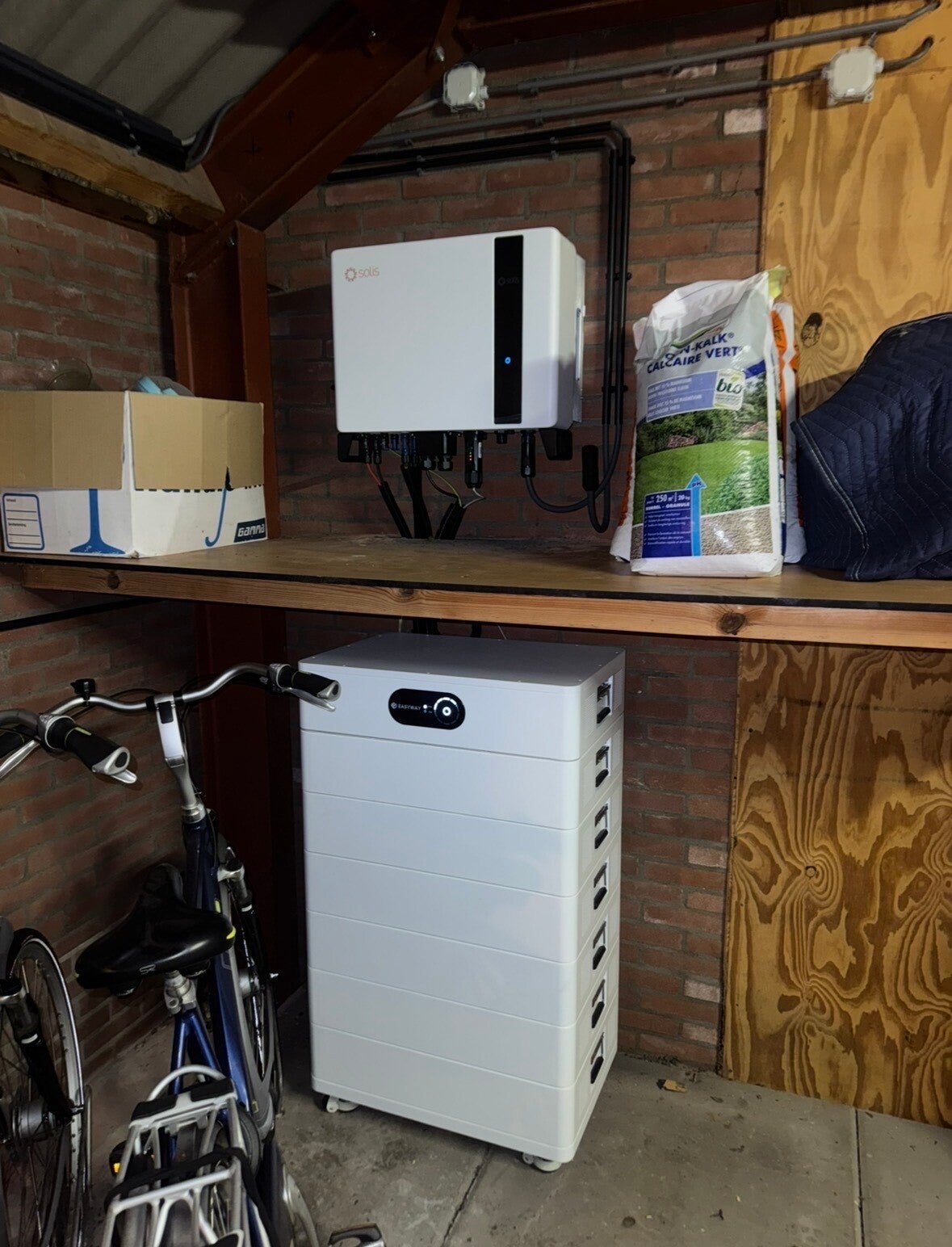 Zonnepanelen + omvormer